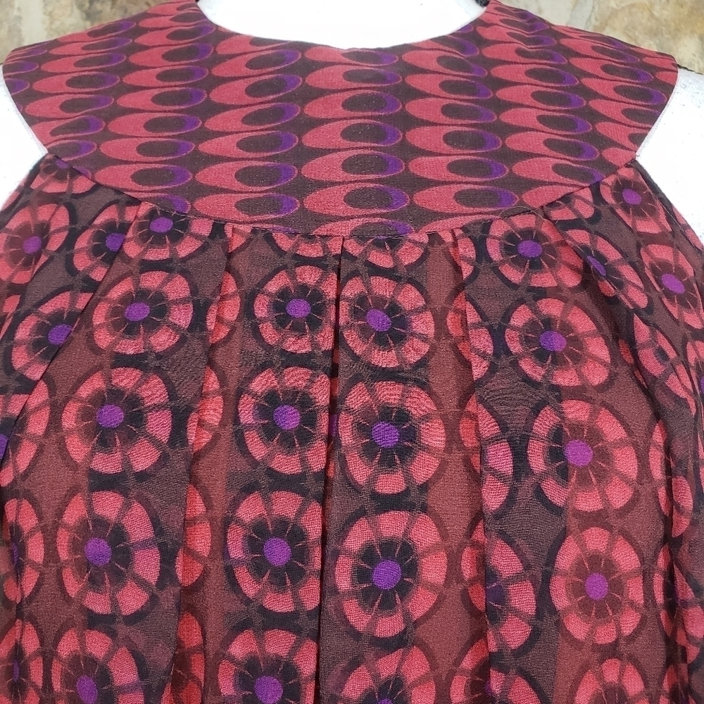 Nwt Calypso Christiane Celle XS Silk Pele Dress - Picture 3 of 8